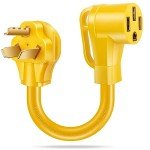 JIUWFOX NEMA 10-30P to 14-50R EV Charger Adapter