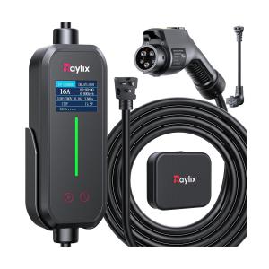 2025 Portable EV Charger with Adjustable Current