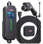 Portable EV Charger, 16Amp Adjustable Current, 110V-240V