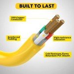 JIUWFOX NEMA 10-30P to 14-50R EV Charger Adapter