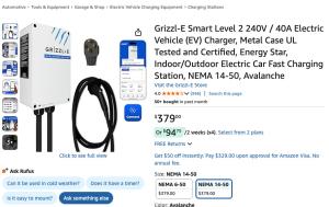 Grizzl-E Classic Level 2 EV Charger 40A