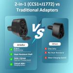 CCS & J1772 to Tesla Fast Charging Adapter