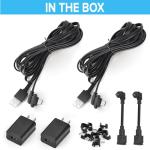 10ft Power Cable & Adapter for Blink Outdoor