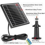 Solar Panel Charger for Blink Doorbells and Cams