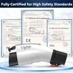 VIPTOO Tesla to J1772 EV Charger Adapter