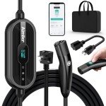 AIMILER 16A Smart Tesla Charger with 25ft Cable
