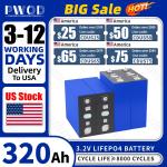 320AH Lifepo4 Rechargeable Battery for RVs and EVs
