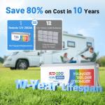 Redodo 12V 200Ah LiFePO4 Lithium Battery