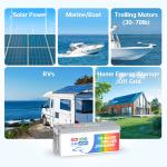 Redodo 12V 200Ah LiFePO4 Lithium Battery