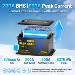 48V 105Ah LiFePO4 Lithium Battery with Bluetooth