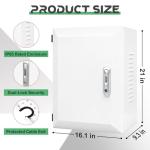 YUKGAMS Wall-Mounted Tesla Charger Box with Lock