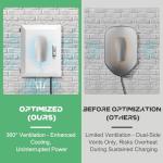 YUKGAMS Wall-Mounted Tesla Charger Box with Lock