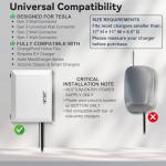 YUKGAMS Waterproof Tesla Charger Box for Outdoors