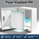 YUKGAMS Waterproof Tesla Charger Box for Outdoors