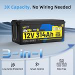 12V 314Ah Lithium Battery for Golf Carts