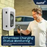 Outdoor EV Charger Lock Box for Tesla & Chargepoint