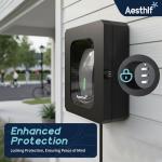 Outdoor EV Charger Lock Box for Tesla & Chargepoint