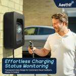 Outdoor EV Charger Lock Box for Tesla & Chargepoint