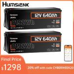 640Ah 12V LiFePO4 Battery for RV Solar