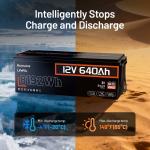 640Ah 12V LiFePO4 Battery for RV Solar