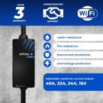 Grizzl-E Mini Connect Portable EV Charger, 40 Amp