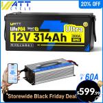 300Ah Lithium Battery with Charger for RVs