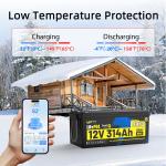 300Ah Lithium Battery with Charger for RVs