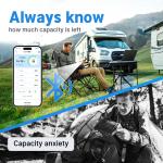 Redodo 12V 100Ah Bluetooth LiFePO4 Lithium Battery