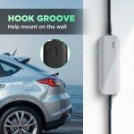 Morec 15A Portable EV Charger with 20FT Cable