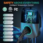 NexCyber Level 2 48A EV Charger with 25ft Cable