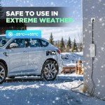 Morec 15A Portable EV Charger with 20FT Cable