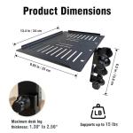 Nexoroot Clamp-On Storage Tray for Mobile TV