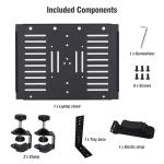 Nexoroot Clamp-On Storage Tray for Mobile TV