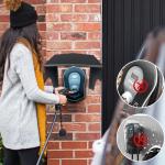 Weatherproof EV Charger Cover with Hook & Cloth