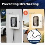 Ufixed Weatherproof EV Charger Lock Box – White