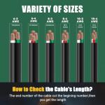 20ft 8 AWG Portable Power Cable for EVs