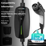 32Amp Level 2 Portable EV Charger with Timer