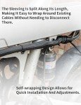 ZEMAN 25FT Cord Protector for Electric Cables