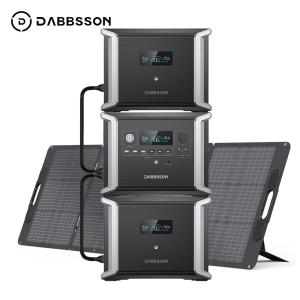 Dabbsson 4730Wh Expandable Solar Power Station