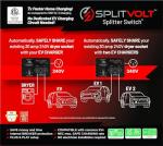 Splitvolt 240V Splitter Switch for Dual EV Charging