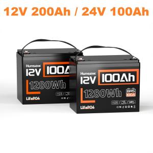 100Ah LiFePO4 Lithium Battery for Solar & RV