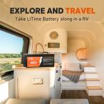 Litime 12V 300Ah LiFePO4 Battery for Solar