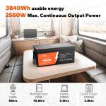 Litime 12V 300Ah LiFePO4 Battery for Solar