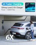 32Amp Level 2 Portable EV Charger with Timer