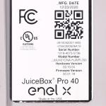 Enel X Juicebox 40A EV Charger J1772 Connector