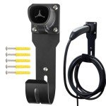 Tesla Charger Holder - Wall Mount Dock & Hook