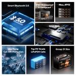 LiTime 12V 165Ah Bluetooth Lithium Battery for RV Solar