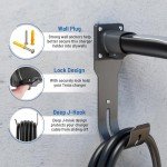 Tesla Charger Holder - Wall Mount Dock & Hook