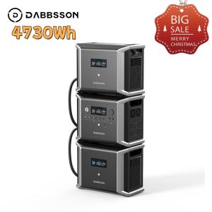 Dabbsson 4730Wh Expandable Solar Power Station