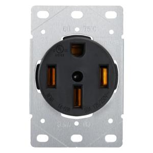 50 Amp NEMA 14-50R EV Charging Outlet